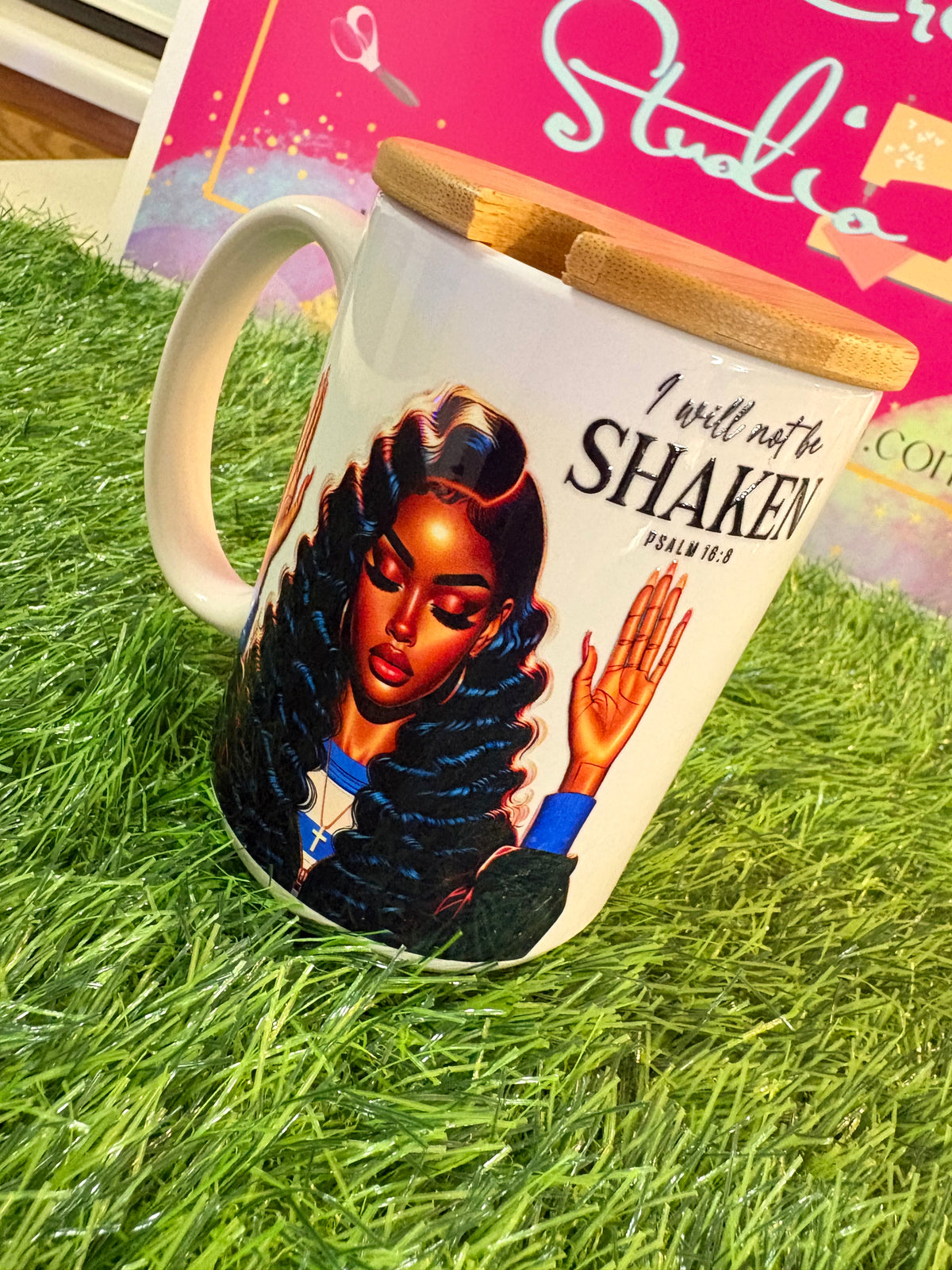 I Will Not Be Shaken | Faith-Inspired Journal & Mug Collection