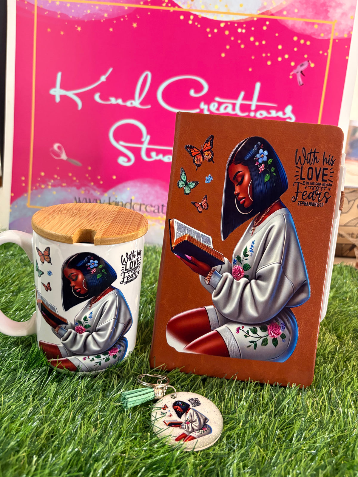 With His Love | Faith-Inspired Journal & Mug Collection