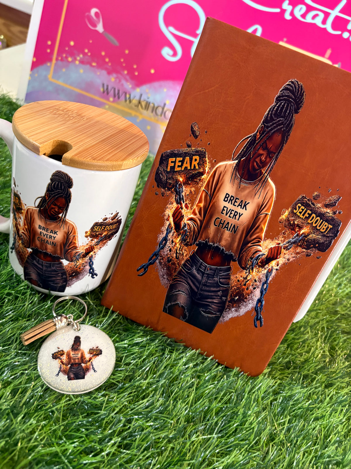 Break Every Chain | Inspirational Journal & Ceramic Cup Collection