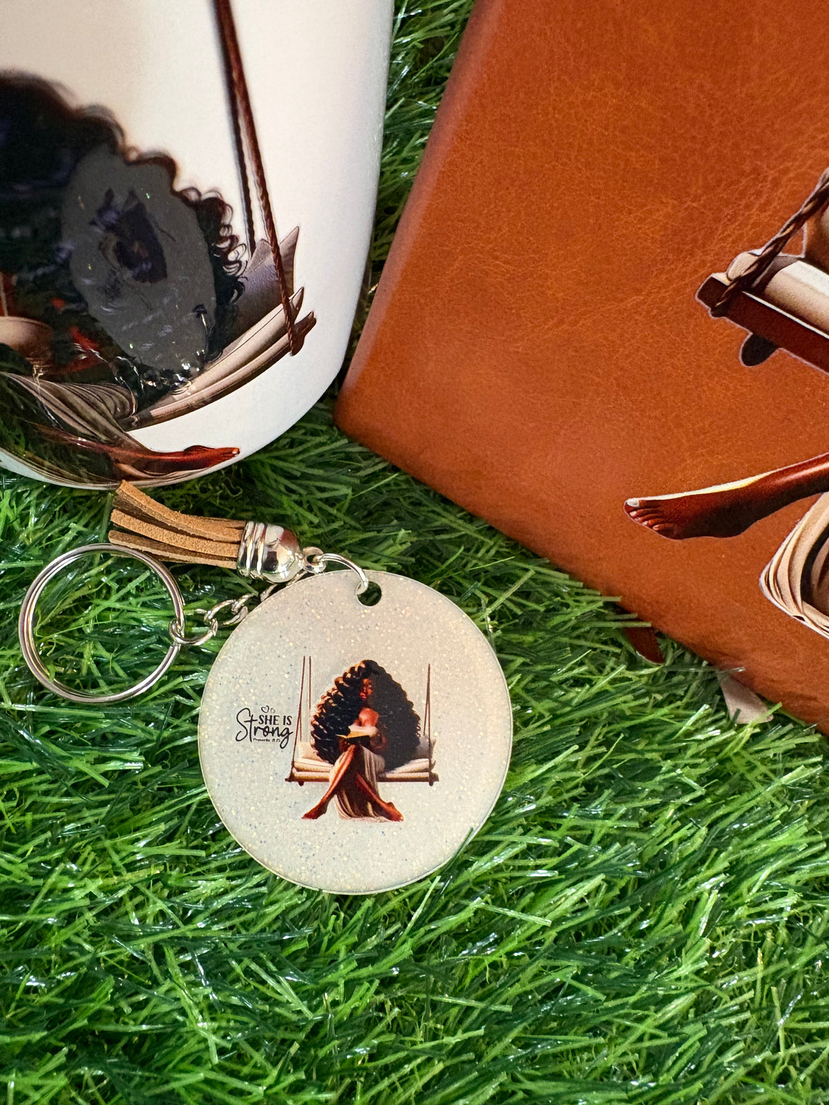 She Is Strong | Faith-Inspired Journal & Mug Collection
