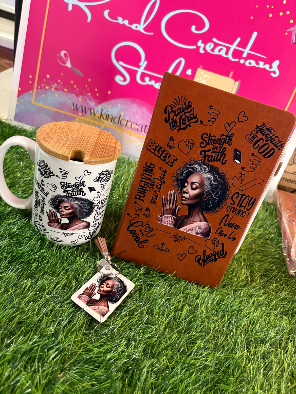 Strength in Faith | Inspirational Journal & Mug Collection