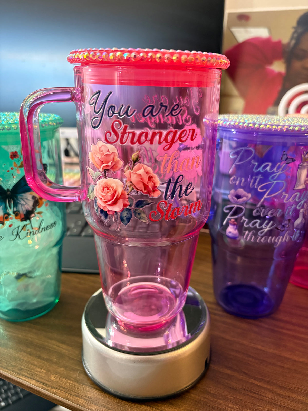 Pink Glass Strong