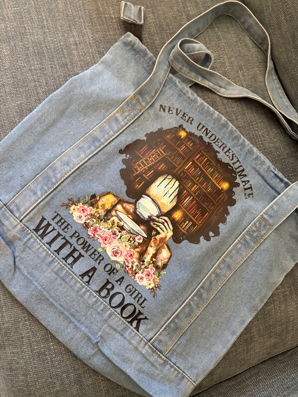 Book Lady Tote