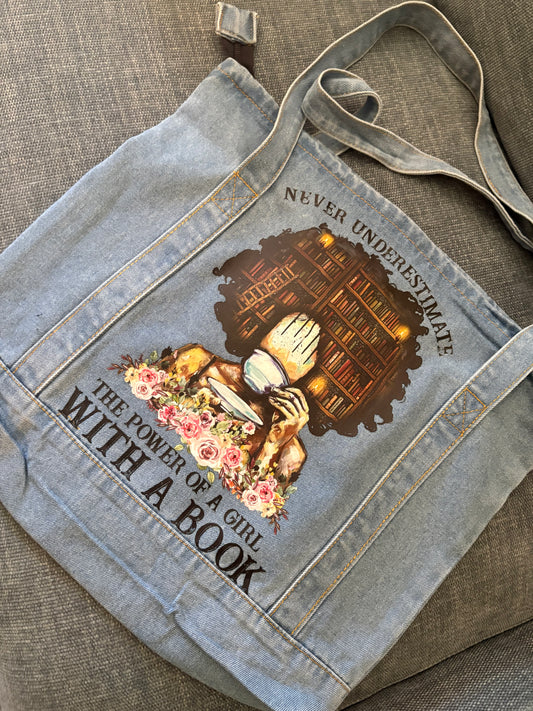 Book Lady Tote